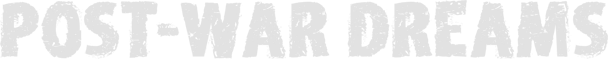 Post War Dreams logo