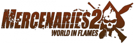 Mercenaries 2 World in Flames logo