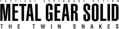 Metal Gear Solid - The Twin Snakes logo