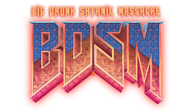 BDSM: Big Drunk Satanic Massacre logo