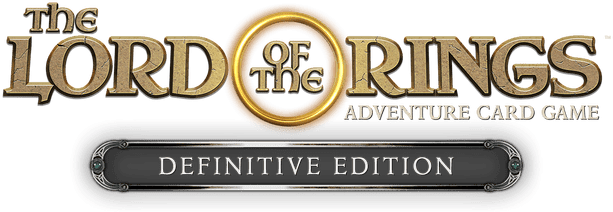The Lord of the Rings: Adventure Card Game - Definitive Edition logo