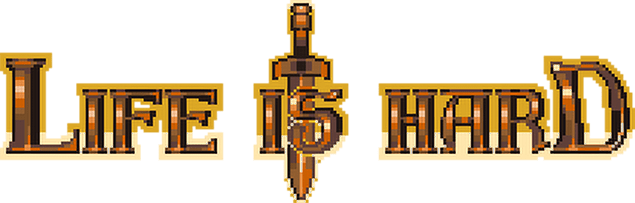 Life is Hard logo