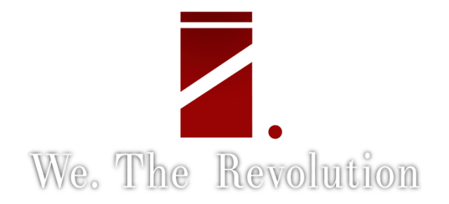 We. The Revolution logo