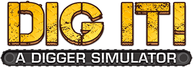 DIG IT! - A Digger Simulator logo