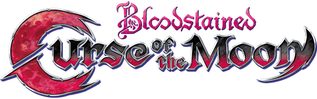 Bloodstained: Curse of the Moon logo