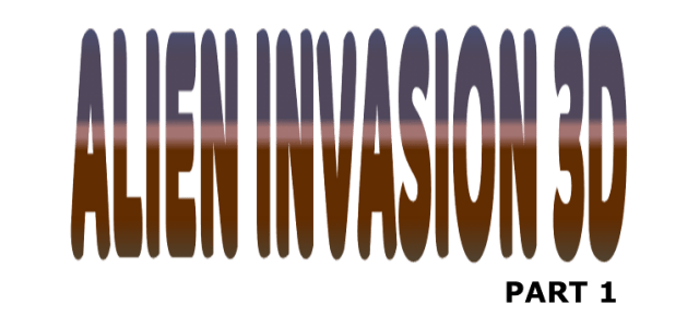 Alien Invasion 3d logo