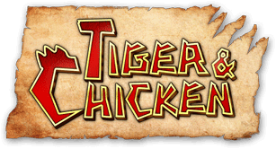 Moorhuhn: Tiger and Chicken logo