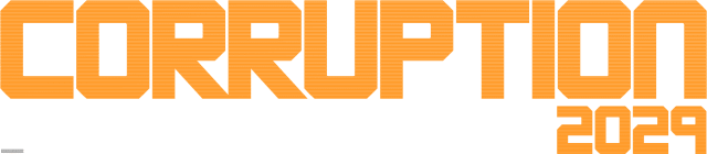 Corruption 2029 logo
