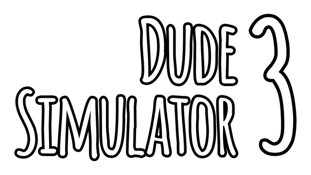 Dude Simulator 3 logo