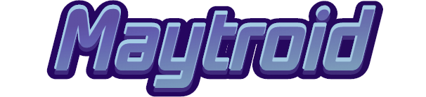 Maytroid. I swear it's a nice game too logo