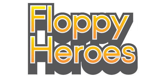 Floppy Heroes logo