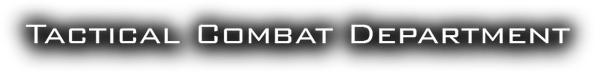 Tactical Combat Department logo