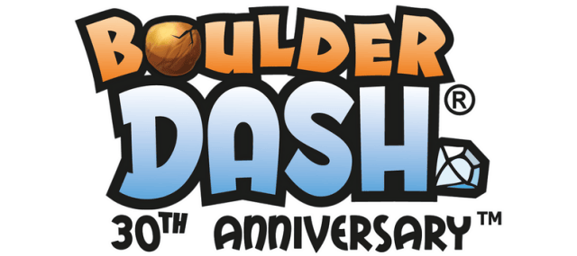 Boulder Dash - 30th Anniversary logo