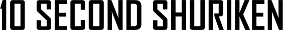10 Second Shuriken logo