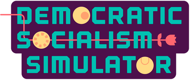 Democratic Socialism Simulator logo