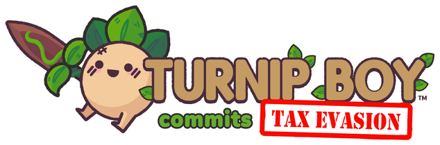 Turnip Boy Commits Tax Evasion logo