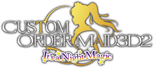 CUSTOM ORDER MAID 3D2 It's a Night Magic logo
