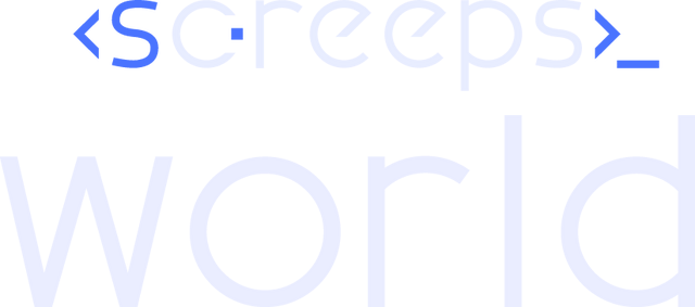 Screeps: World logo