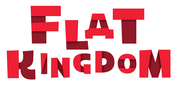 Flat Kingdom Paper's Cut Edition logo
