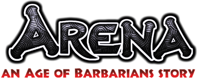 ARENA an Age of Barbarians story logo