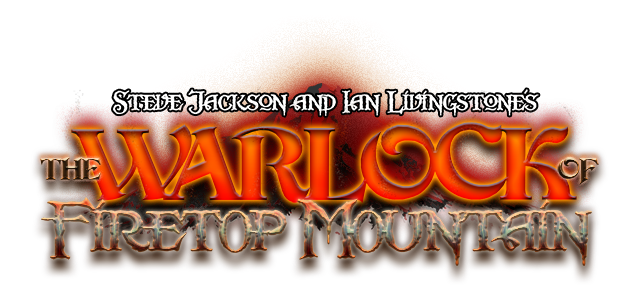 The Warlock of Firetop Mountain logo