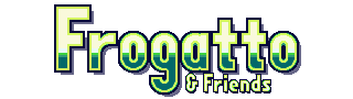 Frogatto & Friends logo
