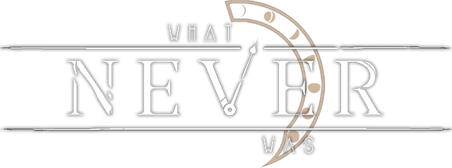 What Never Was logo