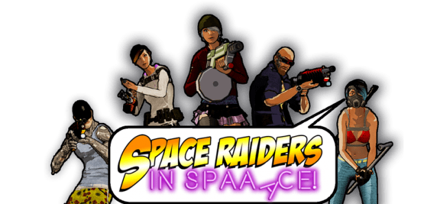 Space Raiders in Space logo