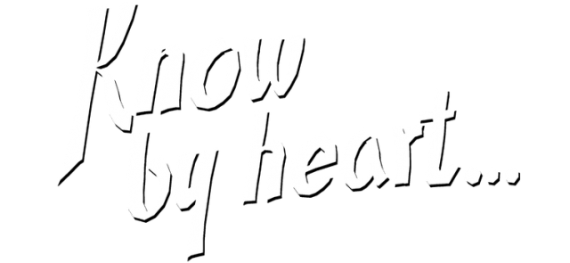 Know by heart... (Помни...) logo