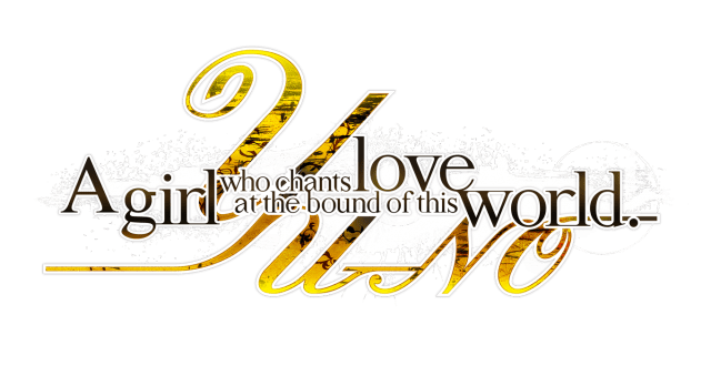 YU-NO: A girl who chants love at the bound of this world logo