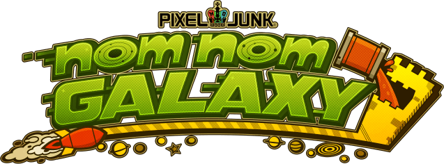 PixelJunk Nom Nom Galaxy logo