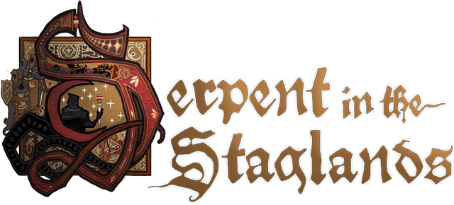 Serpent in the Staglands logo