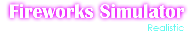Fireworks Simulator: Realistic logo