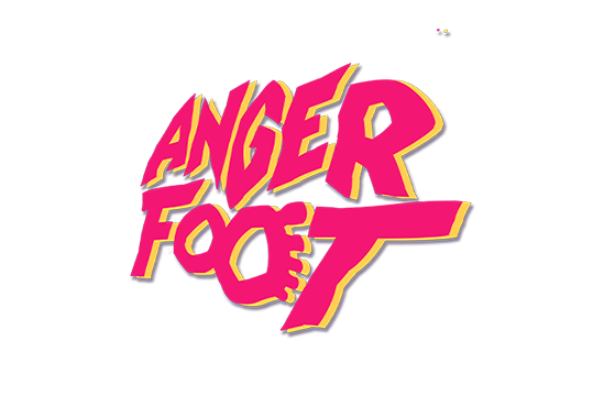 ANGER FOOT logo