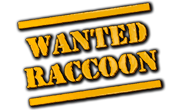 Wanted Raccoon logo