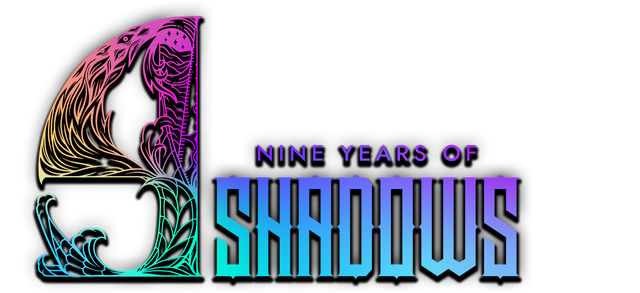 9 Years of Shadows logo