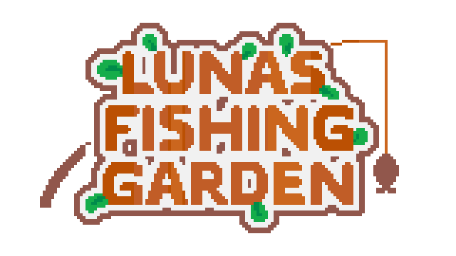 Luna's Fishing Garden logo