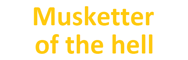 Musketeer of the hell logo