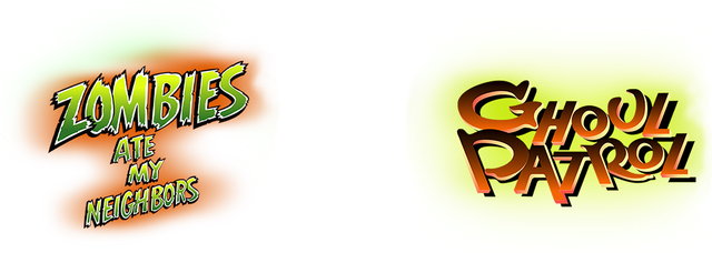 Zombies Ate My Neighbors and Ghoul Patrol logo