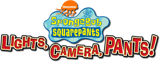 SpongeBob SquarePants: Lights, Camera, Pants! logo
