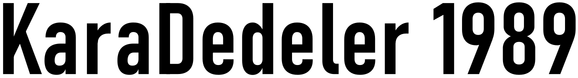 KaraDedeler 1989 logo
