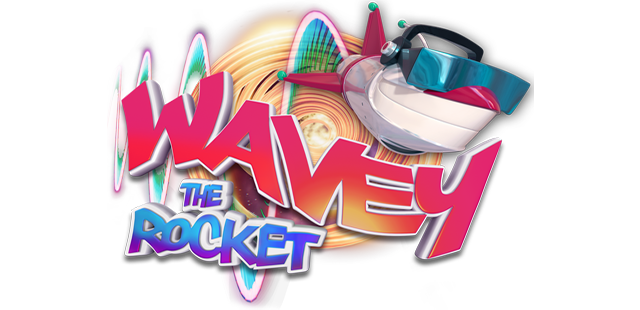 Wavey The Rocket logo