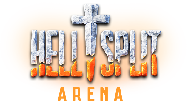 Hellsplit: Arena logo