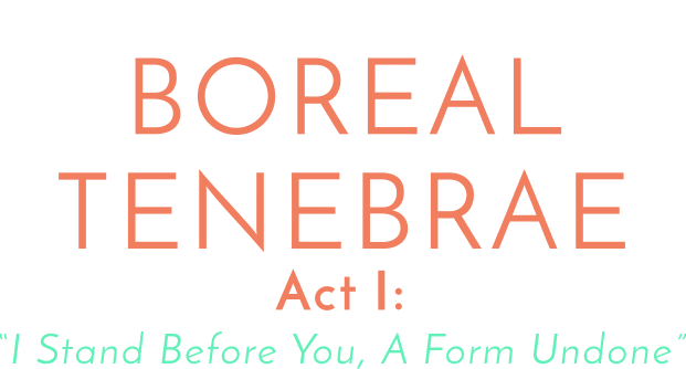 Boreal Tenebrae Act I: I Stand Before You, A Form Undone logo
