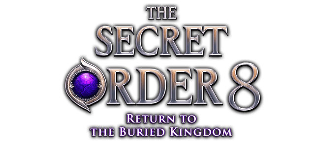 The Secret Order 8: Return to the Buried Kingdom logo