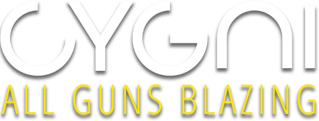 Cygni: All Guns Blazing logo