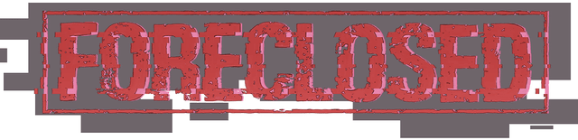FORECLOSED logo