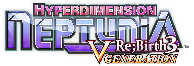 Hyperdimension Neptunia Re;Birth3 V Generation logo