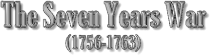 The Seven Years War (1756-1763) logo