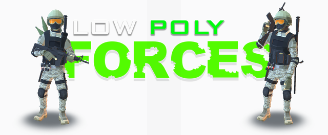 Low Poly Forces logo